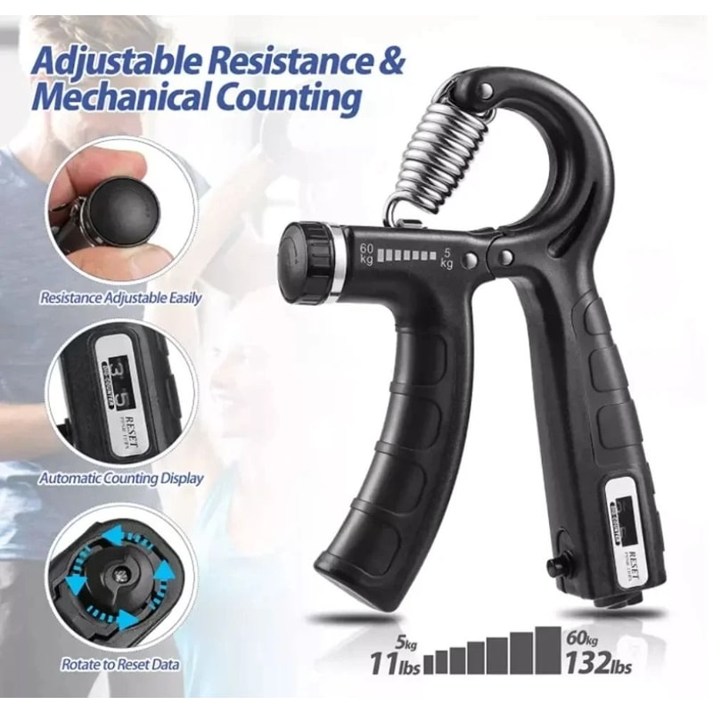 Adjustable Grip Strength Trainer Hand And Forearm Exerciser 1