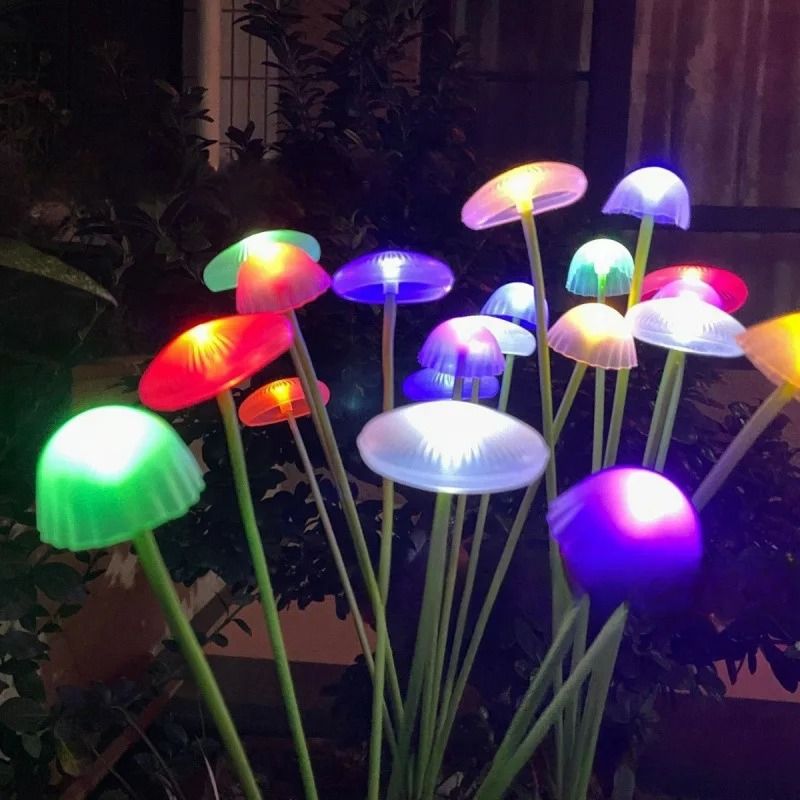 Solar Jellyfish Garden Lights Waterproof Outdoor Decorative Pathway Lights 2