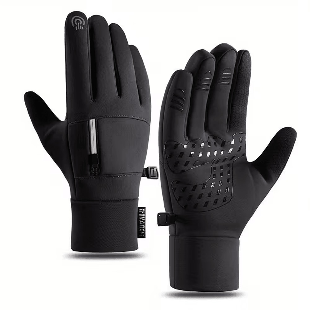 Waterproof thermal gloves for outdoor winter activities
