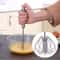 Press Handle Stainless Steel Egg Beater Semi Automatic Hand Whisk For Baking And Cooking 1