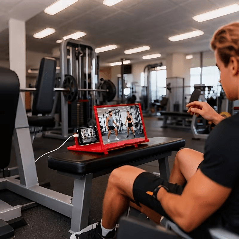 phone screen magnifier holder for comfortable viewing distance