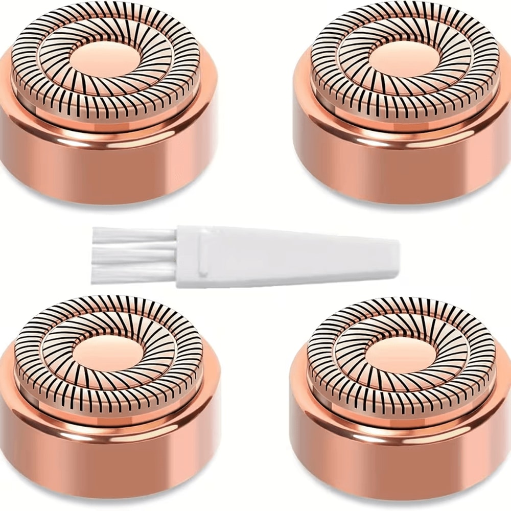 Flawless razor refill heads with brush