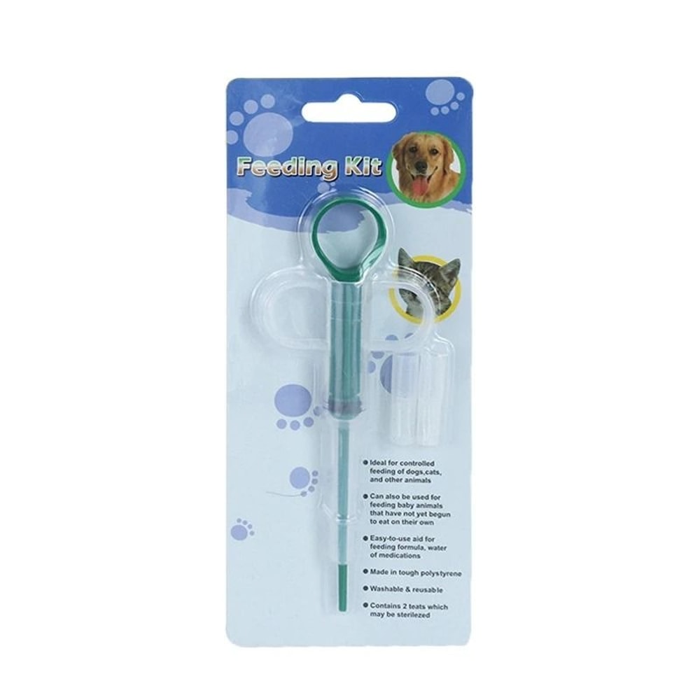 Cat Pill Dispenser Syringe With Soft Tip Pet Medicine Feeder 2