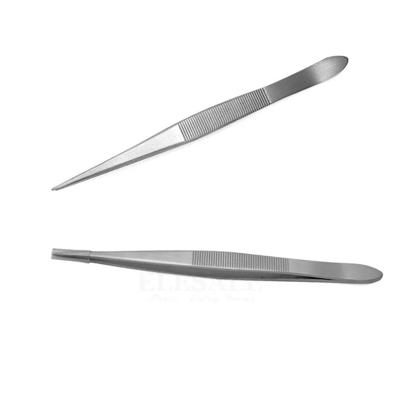 Precision Stainless Steel Tweezers Multi Use Grip Tool For Makeup And Repair 1