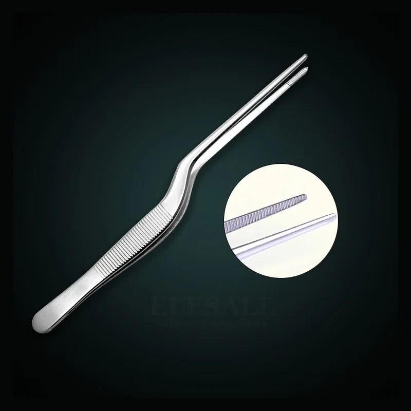 Precision Stainless Steel Tweezers Multi Use Grip Tool For Makeup And Repair 5