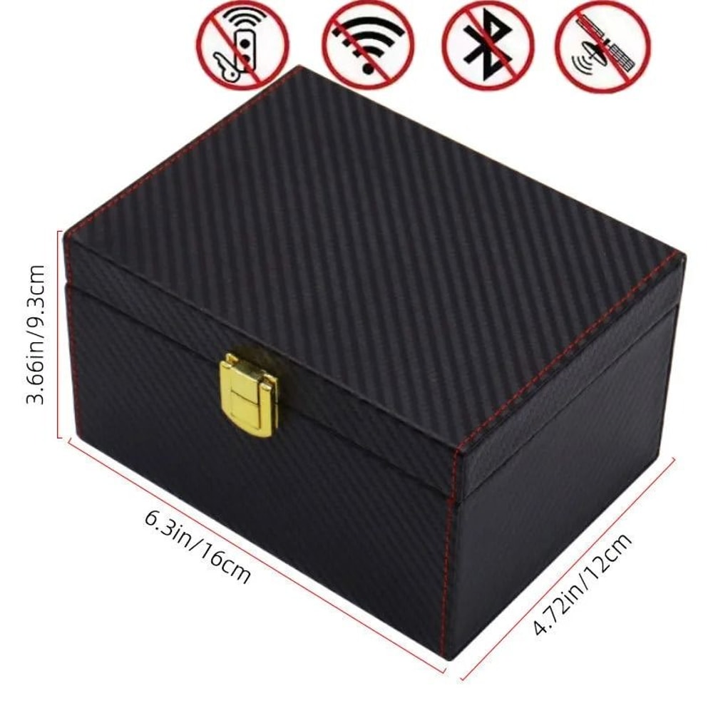 RFID Signal Blocking Storage Box For Car Keys Cards And Phones 5