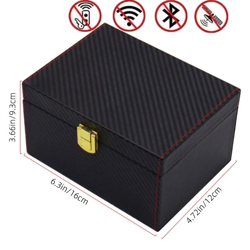 RFID Signal Blocking Storage Box For Car Keys Cards And Phones 5