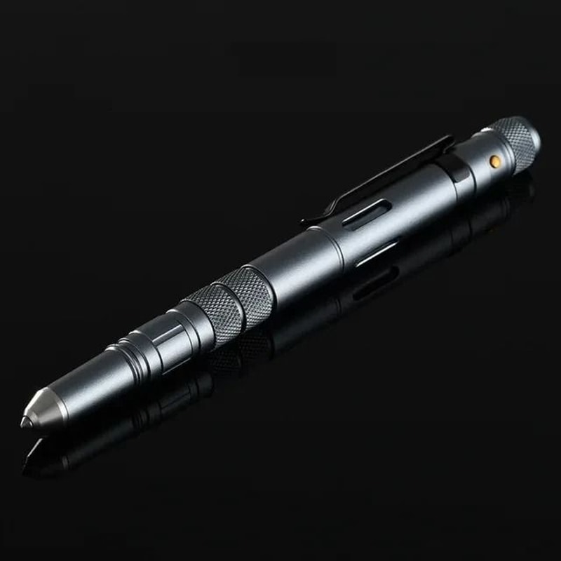4 In 1 Tactical EDC Pen With Flashlight Glass Breaker And Bottle Opener 1