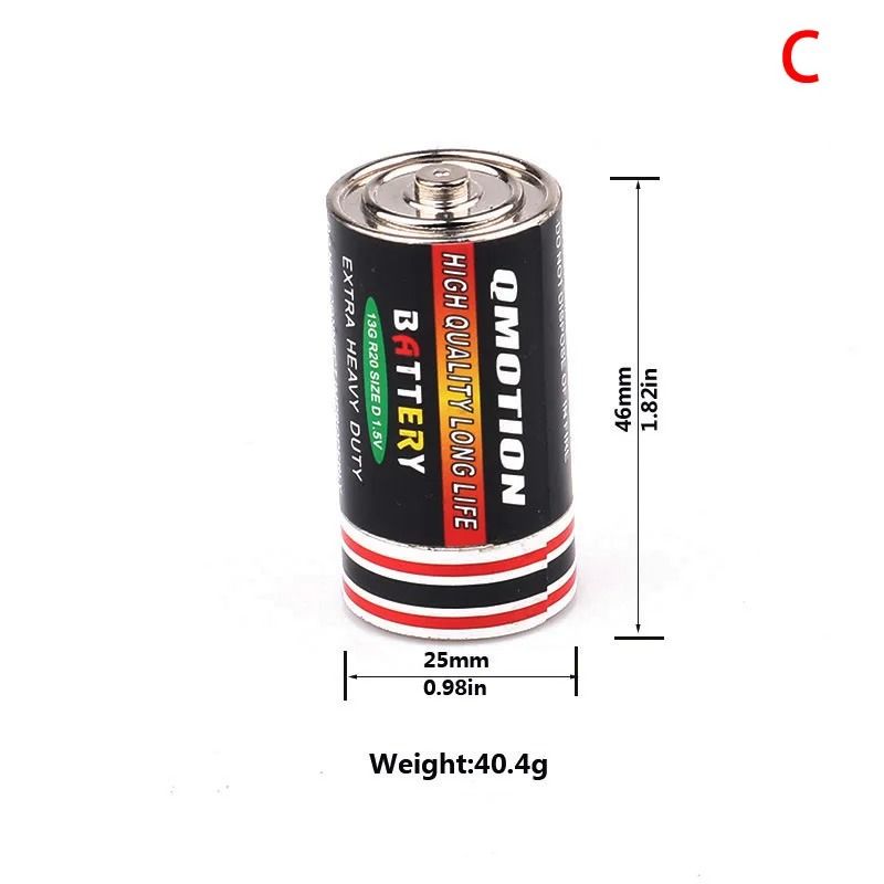 Battery Shaped Hidden Storage Case Portable Diversion Safe For Travel 7