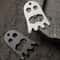 Ghost Shape Multi Tool Stainless Steel EDC Bottle Opener Pendant 8