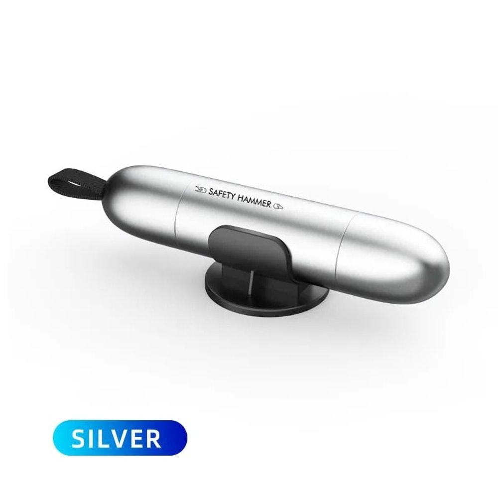 2 In 1 Car Safety Hammer Emergency Glass Breaker And Seat Belt Cutter 3