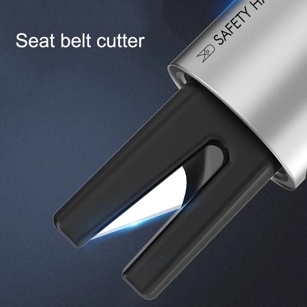 2 In 1 Car Safety Hammer Emergency Glass Breaker And Seat Belt Cutter 7