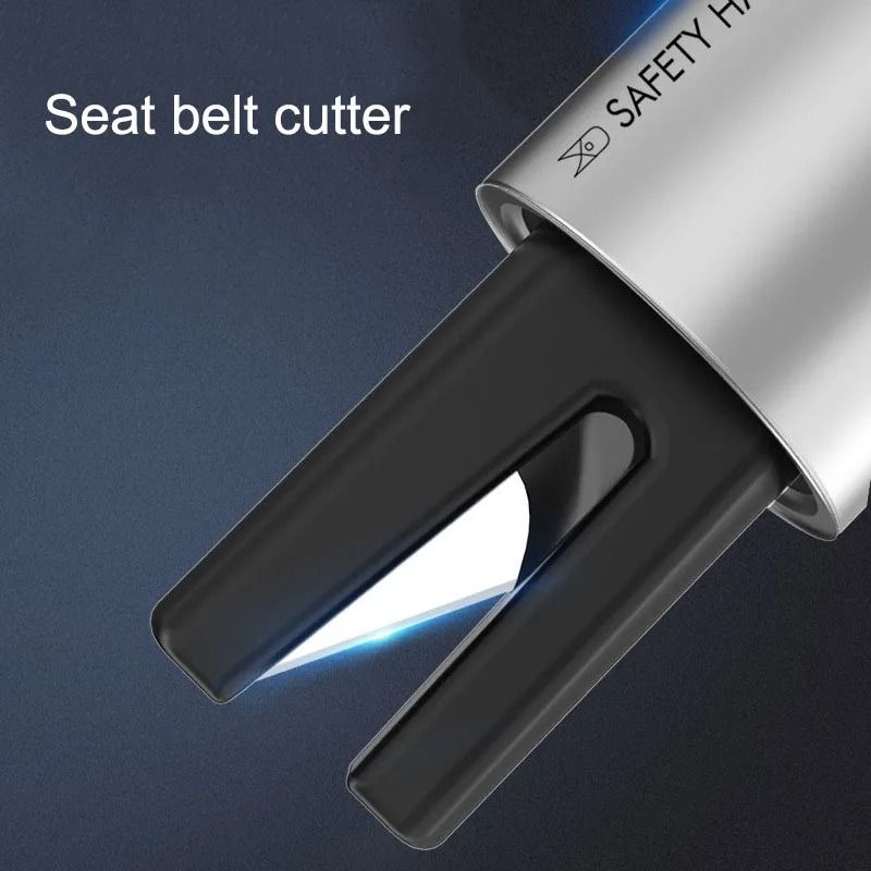 2 In 1 Car Safety Hammer Emergency Glass Breaker And Seat Belt Cutter 7