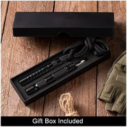 10 in 1 tactical survival pen multi function edc self defense tool