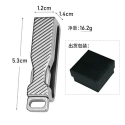 titanium belt keychain clip mini multifunctional outdoor edc tool