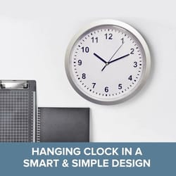 hidden wall clock safe box with secret storage compartment