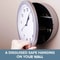 Hidden Wall Clock Safe Box With Secret Storage Compartment 7