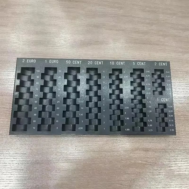 Universal Coin Dispenser Organizer Box Portable Pocket Coin Tray 1