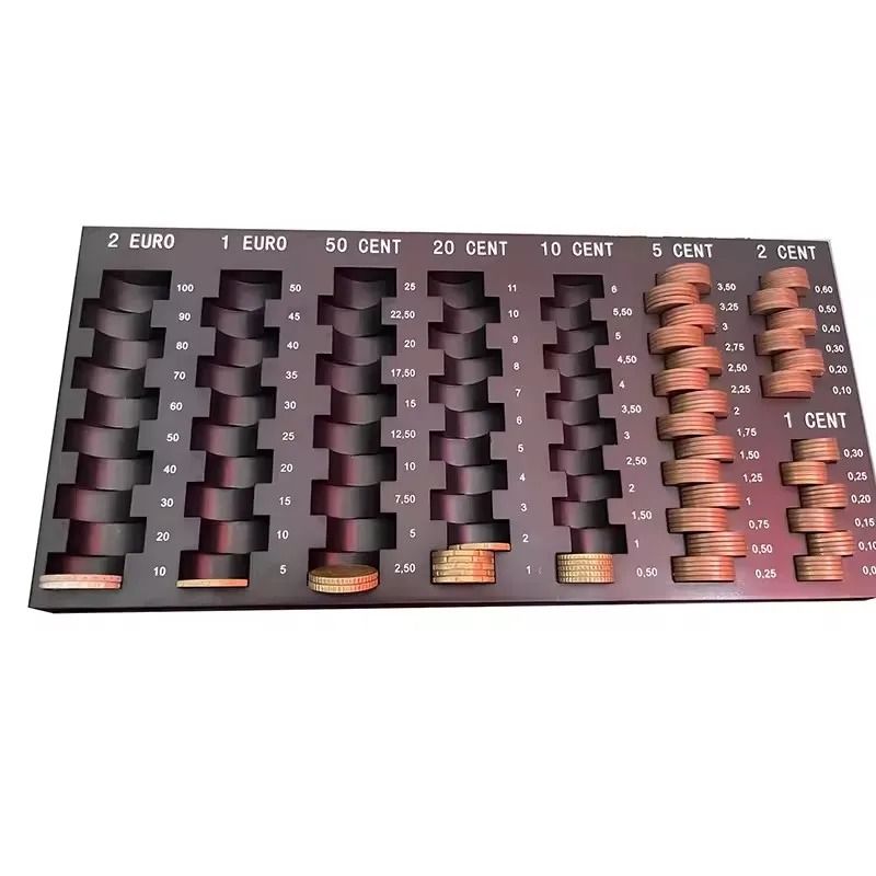 Universal Coin Dispenser Organizer Box Portable Pocket Coin Tray 2