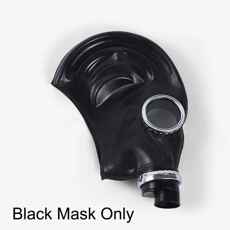 Full Face Gas Mask Respirator With RD40 Filter Port For Chemical Protection 6
