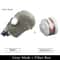 Full Face Gas Mask Respirator With RD40 Filter Port For Chemical Protection 5