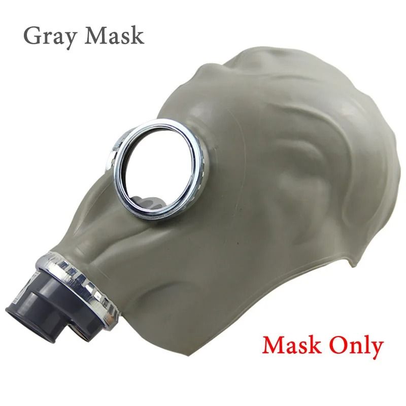 Full Face Gas Mask Respirator With RD40 Filter Port For Chemical Protection 1