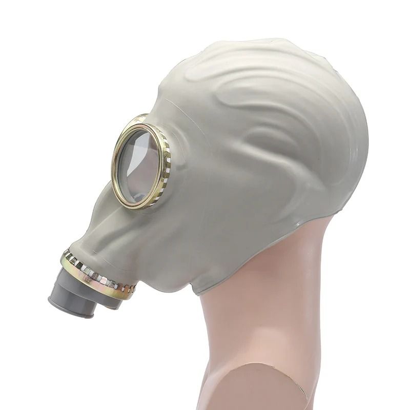 Full Face Gas Mask Respirator With RD40 Filter Port For Chemical Protection 7
