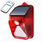 Solar Powered Motion Sensor Alarm With Siren And Strobe Light For Outdoor Security 2