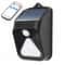 Solar Powered Motion Sensor Alarm With Siren And Strobe Light For Outdoor Security 1