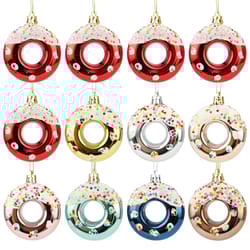 christmas tree donut ornaments set cute candy hanging decorations