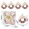 Christmas Tree Donut Ornaments Set Cute Candy Hanging Decorations 7