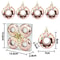 Christmas Tree Donut Ornaments Set Cute Candy Hanging Decorations 7