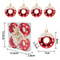 Christmas Tree Donut Ornaments Set Cute Candy Hanging Decorations 13
