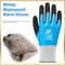 Winter Thermal Waterproof Work Gloves With Anti Slip Grip 10 Pair Set 0