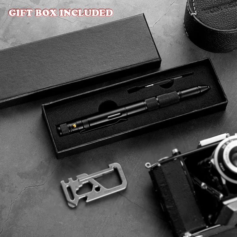 Multifunction Tactical Self Defense Pen With Flashlight And Window Breaker 3