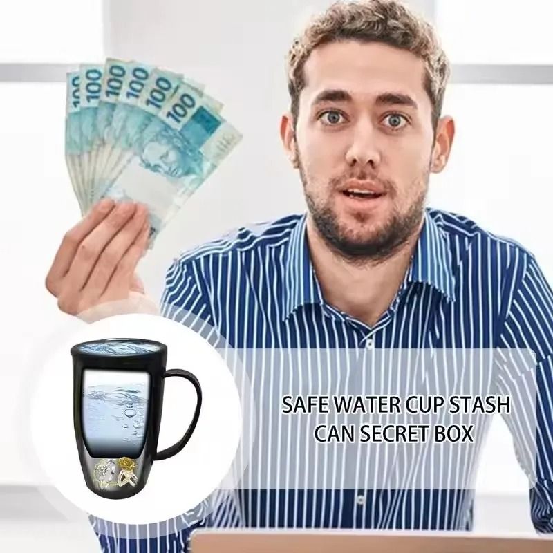 Hidden Compartment Water Bottle Safe Cup For Travel And Outdoor Use 2