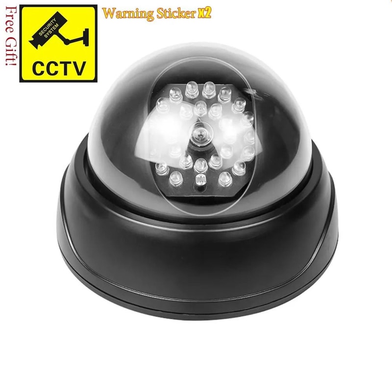 Dummy Dome CCTV Camera With IR LED Night Vision Simulation 2