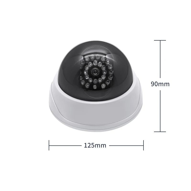 Dummy Dome CCTV Camera With IR LED Night Vision Simulation 4