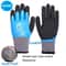 Winter Thermal Waterproof Work Gloves With Anti Slip Double Latex Coating 10 Pair Set 2