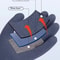 Winter Thermal Waterproof Work Gloves With Anti Slip Double Latex Coating 10 Pair Set 4