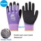 Winter Thermal Waterproof Work Gloves With Anti Slip Double Latex Coating 10 Pair Set 5