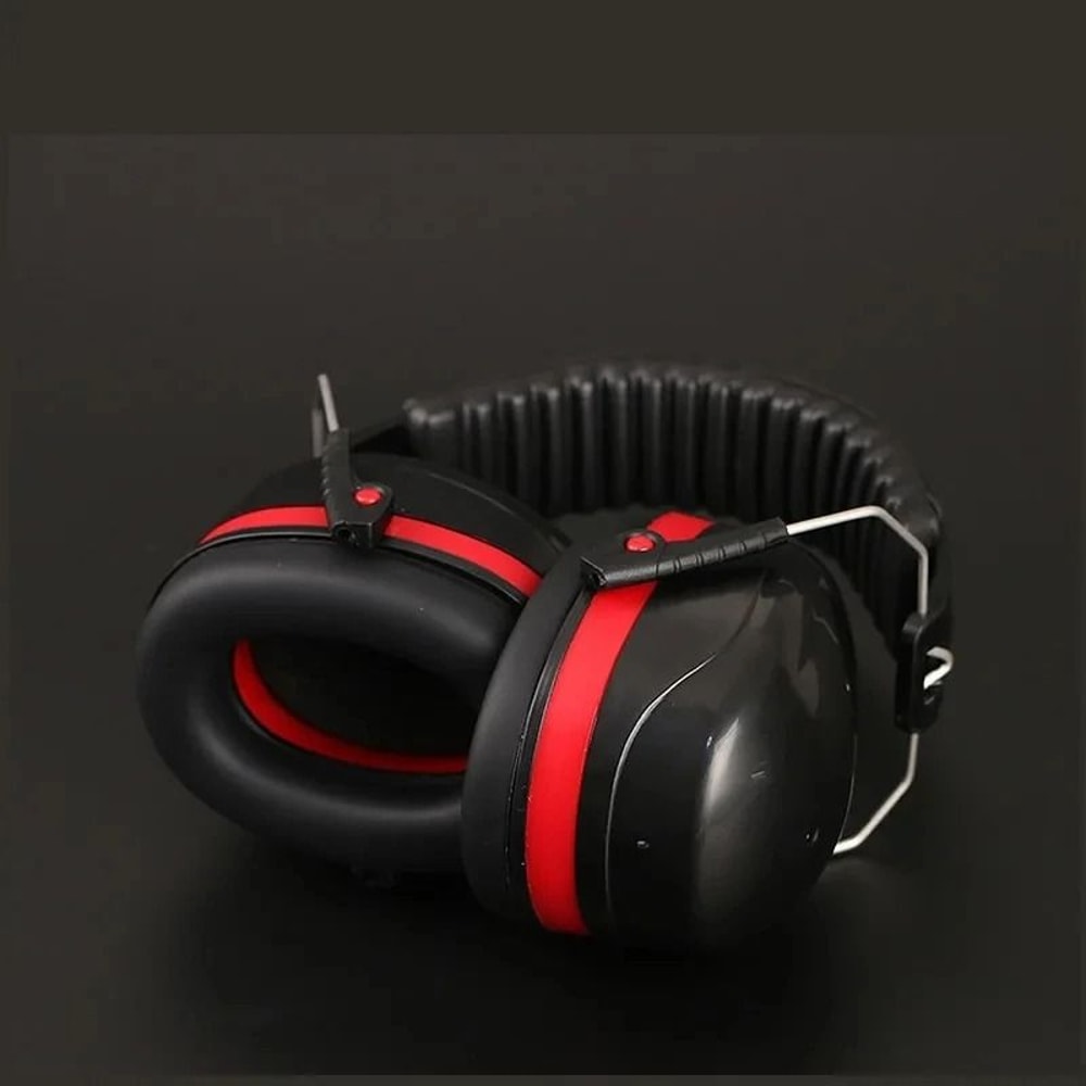 Foldable Noise Reduction Earmuffs For Work Study And Shooting Protection 6