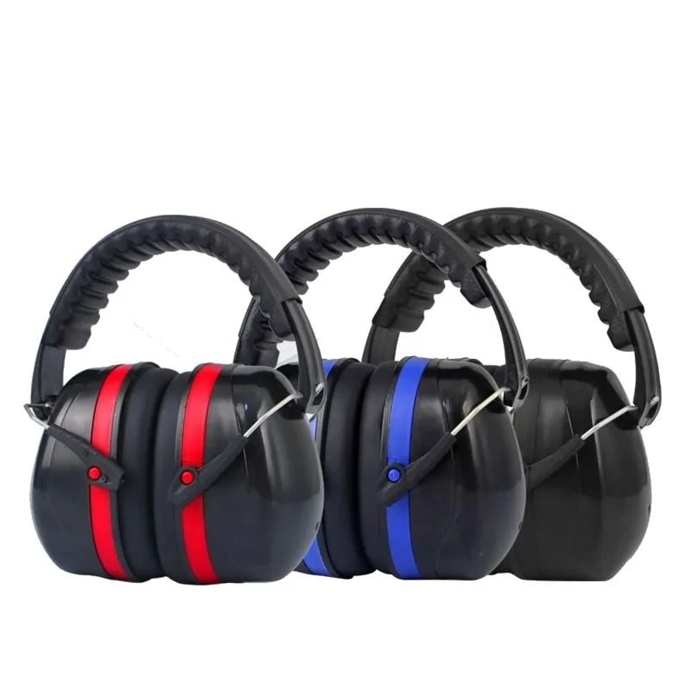 Foldable Noise Reduction Earmuffs For Work Study And Shooting Protection 8