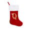 Personalized Alphabet Christmas Stocking Gift Bag Hanging Ornament 16