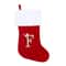 Personalized Alphabet Christmas Stocking Gift Bag Hanging Ornament 5