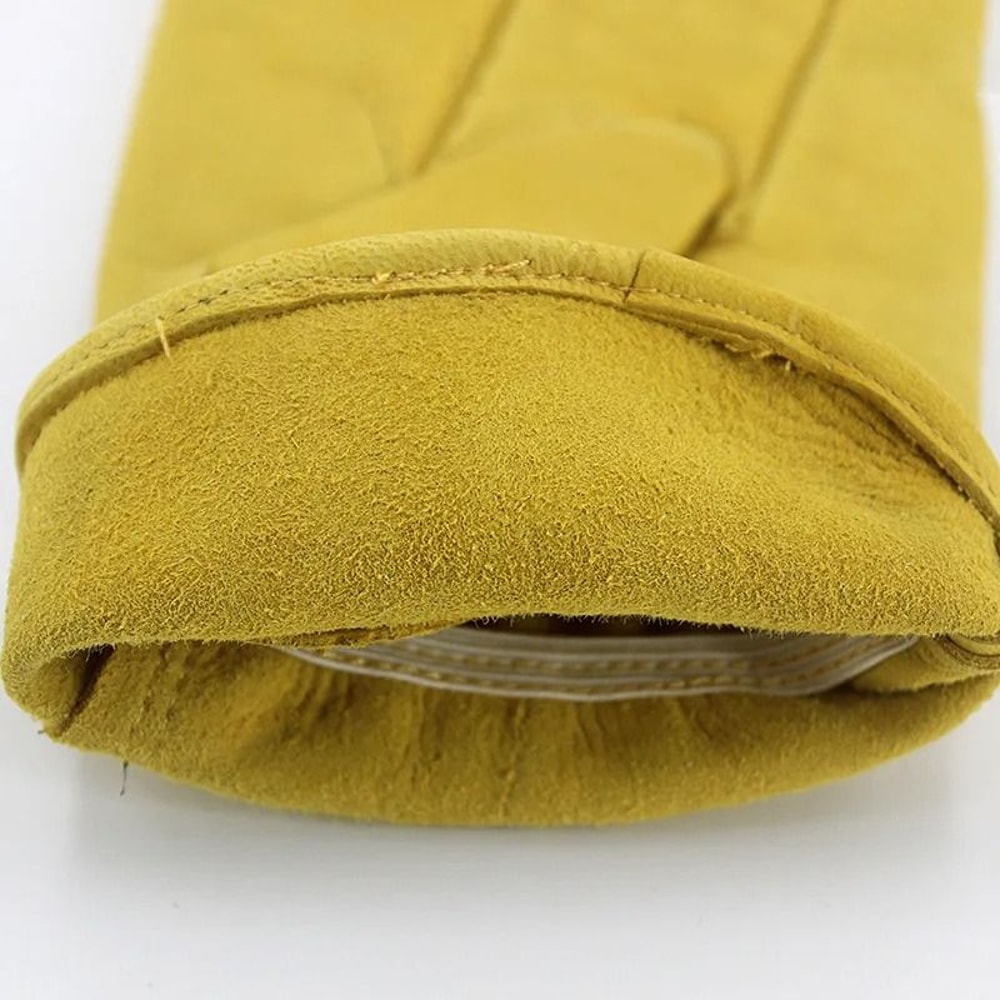 Sheepskin Leather Work Gloves For Durable Hand Protection 4