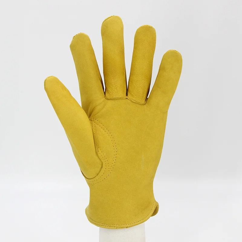 Sheepskin Leather Work Gloves For Durable Hand Protection 6
