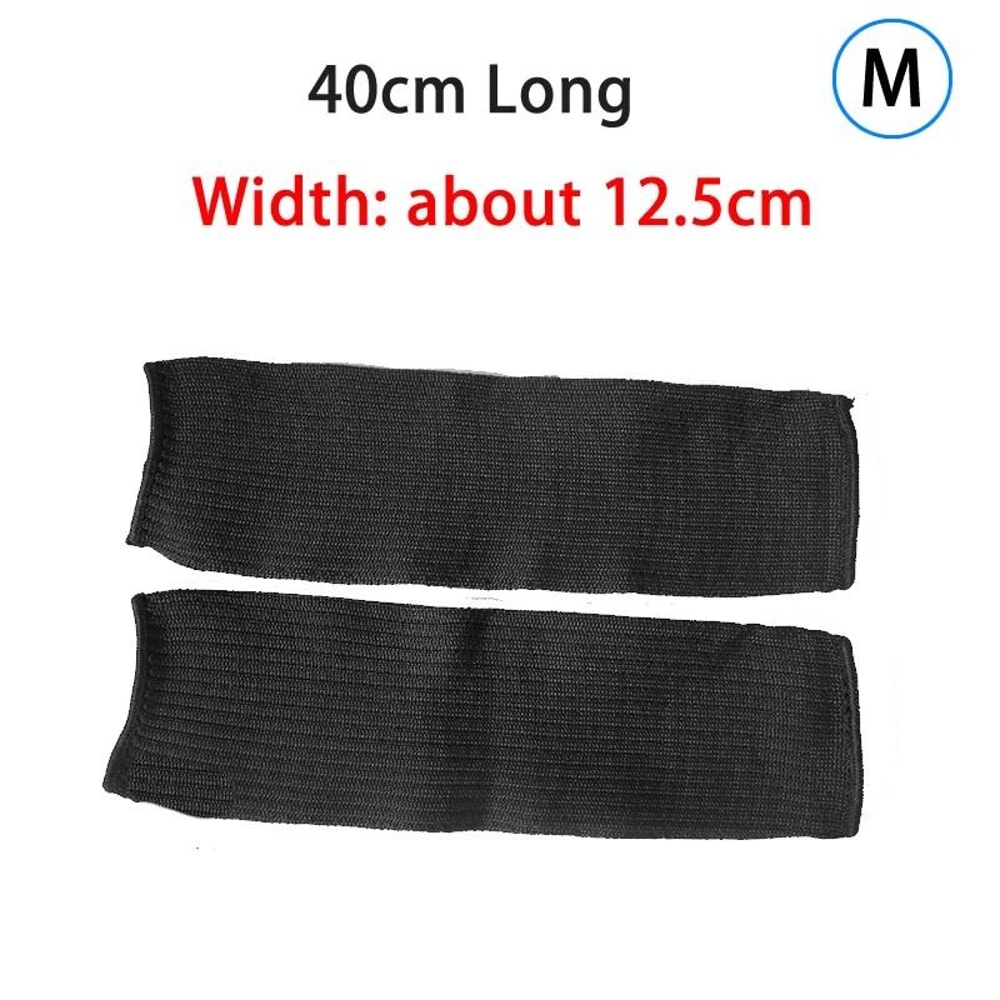 Cut Resistant Arm Sleeves With Stainless Steel Protection 1