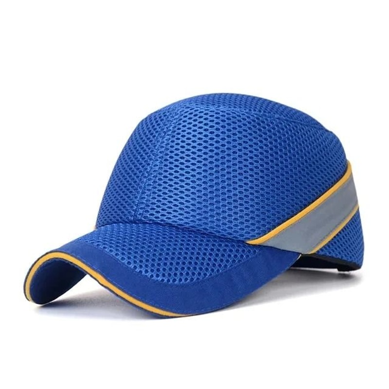 Hi Viz Mesh Bump Cap Baseball Style Safety Helmet 4