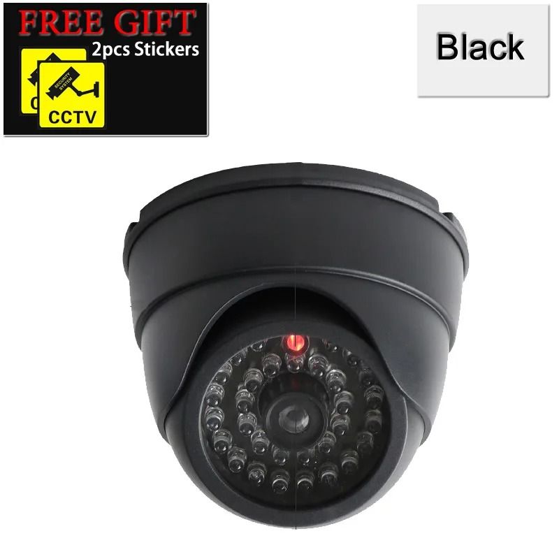 Dummy Dome CCTV Camera With Flashing LED Security Decoy 2